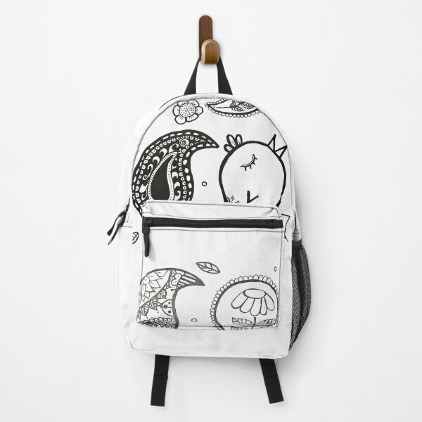 Item preview, Pájaro paisley en blanco y negro designed and sold by SEAutiful.