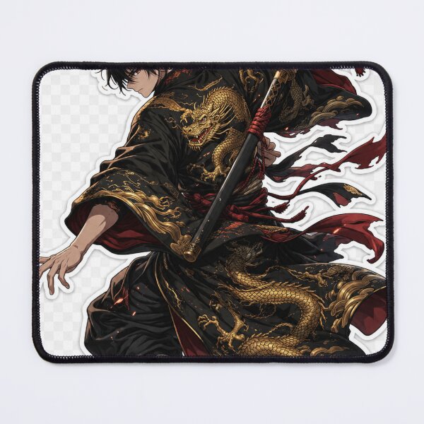 Item preview, Shadow Dragon Ronin Samurai designed and sold by ZenOtaku Lab.
