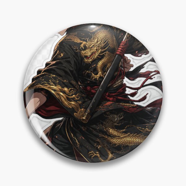 Item preview, Shadow Dragon Ronin Samurai designed and sold by ZenOtaku Lab.