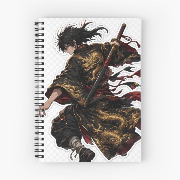 Item preview, Shadow Dragon Ronin Samurai designed and sold by ZenOtaku Lab.
