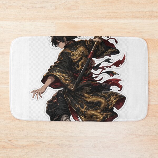 Item preview, Shadow Dragon Ronin Samurai designed and sold by ZenOtaku Lab.