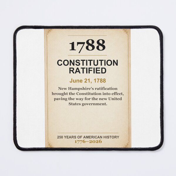 Item preview, America 250 | Constitution Ratified | 1788 designed and sold by ariksworld.