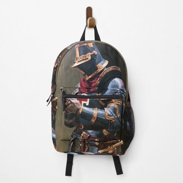 Item preview, Medieval Crusader Knight Full Armor with Smartphone Art designed and sold by GrinGalore.