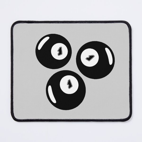 Item preview, Lucky Number 111 Black Balls designed and sold by CamilasPrints.
