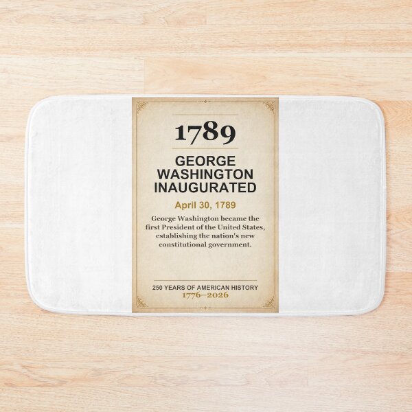 Item preview, America 250 | George Washington Inaugurated | 1789 designed and sold by ariksworld.