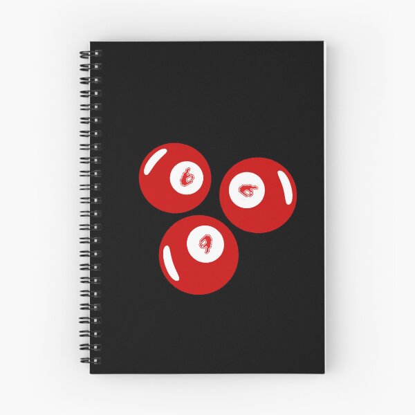 Item preview, Lucky Number 666 Vivid Red Balls designed and sold by CamilasPrints.