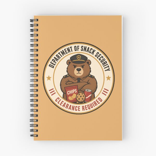 Item preview, Grumpy Bear Snack Security Department Mascot Vector Art designed and sold by AbderraimArt.