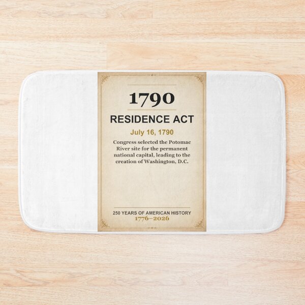 Item preview, America 250 | Residence Act | 1790 designed and sold by ariksworld.