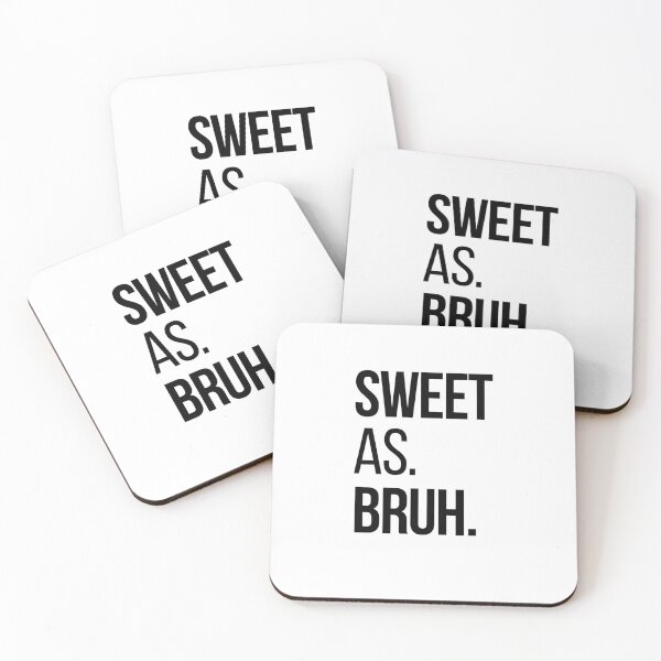 Item preview, Sweet As. Bruh. Typography T-Shirt | Funny Aussie Slang Shirt | Minimalist Quote Tee | Bold Text Graphic designed and sold by OveloStudios.