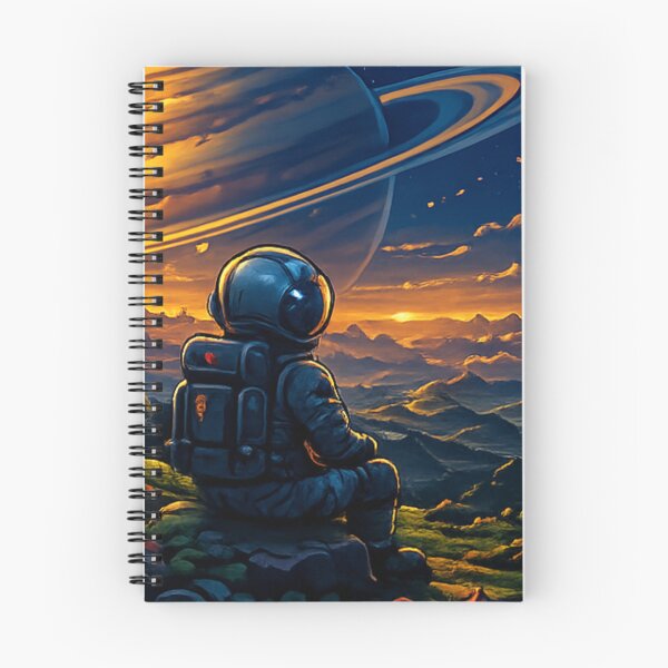 Item preview, Astronaut Watching Saturn at Sunset designed and sold by Houldi.