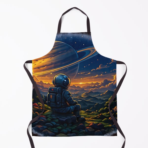 Item preview, Astronaut Watching Saturn at Sunset designed and sold by Houldi.