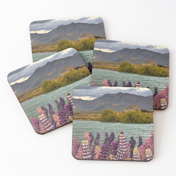 Item preview, Lupins in Tekapo designed and sold by kelliejane.