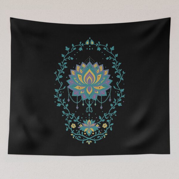 Item preview, Spirituality Lotus Flower Sacred Geometry Zen designed and sold by LuminOrb.