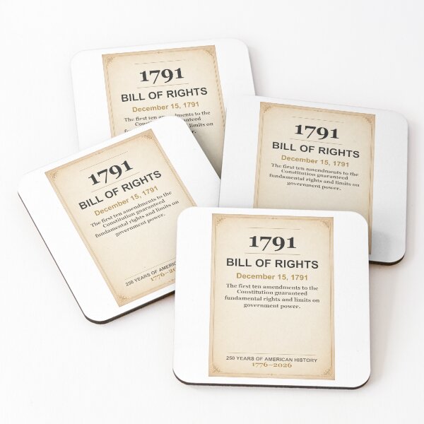 Item preview, America 250 | Bill of Rights | 1791 designed and sold by ariksworld.
