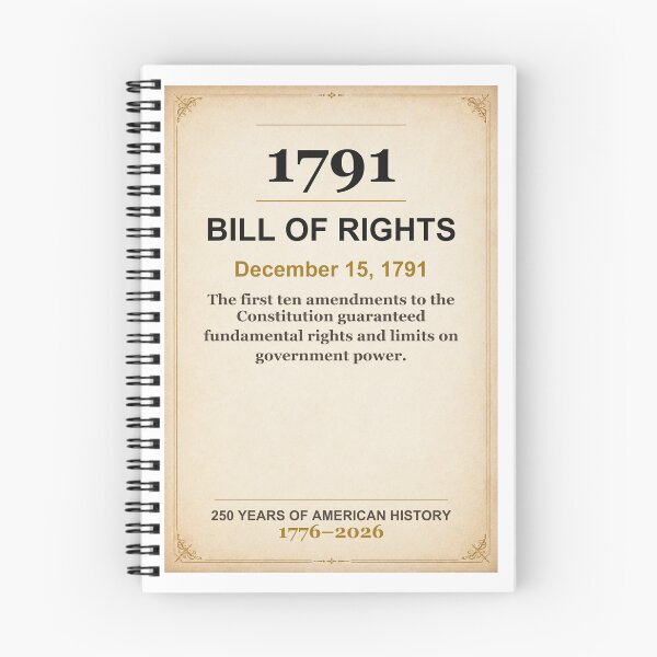 Item preview, America 250 | Bill of Rights | 1791 designed and sold by ariksworld.