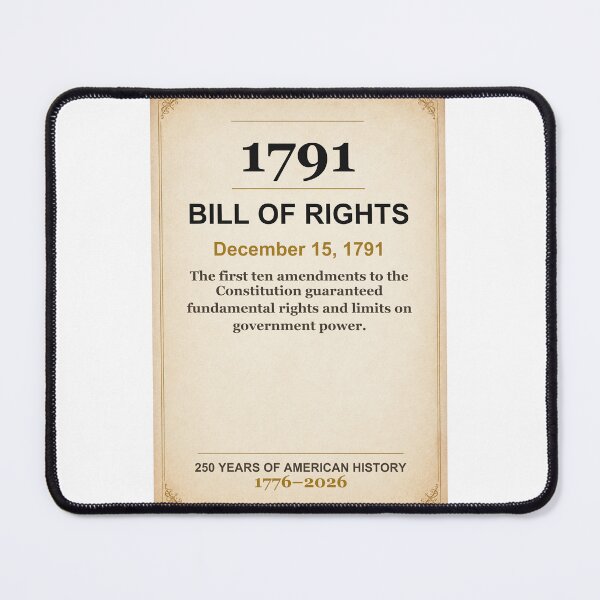Item preview, America 250 | Bill of Rights | 1791 designed and sold by ariksworld.