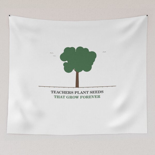 Item preview, Teachers Plant Seeds That Grow Forever Teacher Gift designed and sold by JoPiCreative.