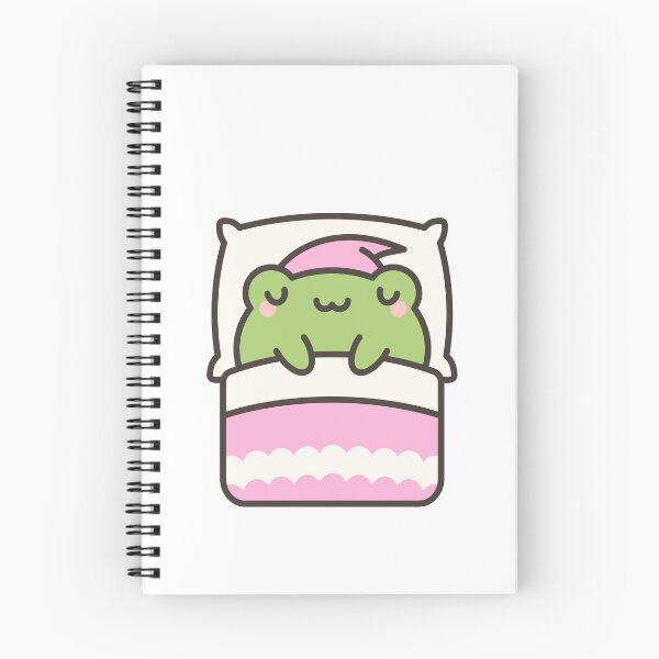 Item preview, Kawaii Sleeping Frog Cozy Amphibian Lover designed and sold by JonesFlora2025.