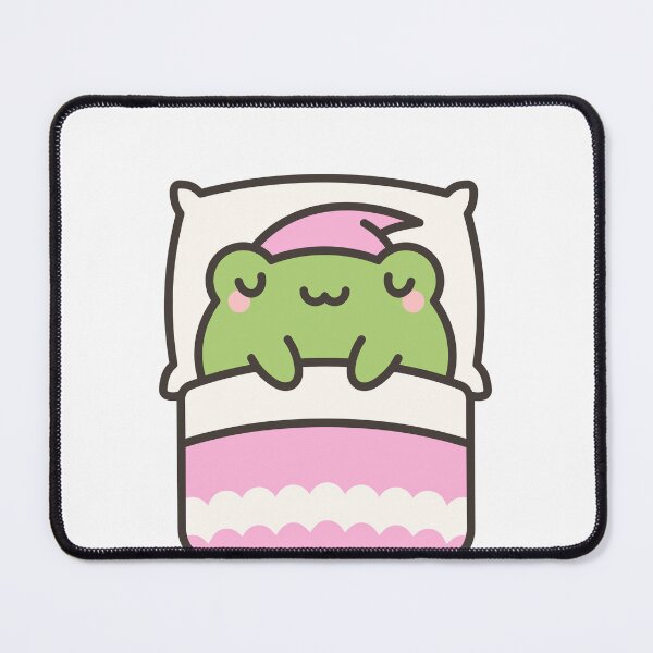 Item preview, Kawaii Sleeping Frog Cozy Amphibian Lover designed and sold by JonesFlora2025.
