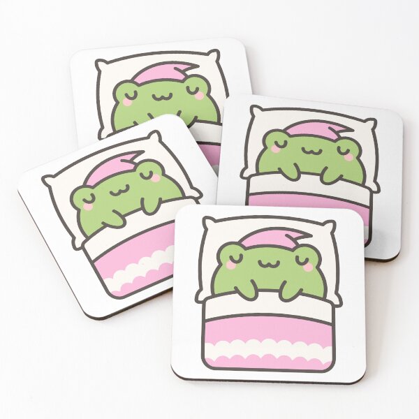 Item preview, Kawaii Sleeping Frog Cozy Amphibian Lover designed and sold by JonesFlora2025.