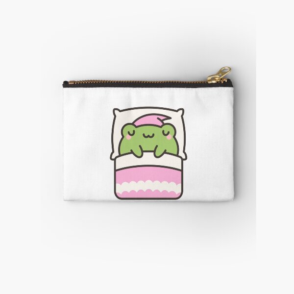 Item preview, Kawaii Sleeping Frog Cozy Amphibian Lover designed and sold by JonesFlora2025.