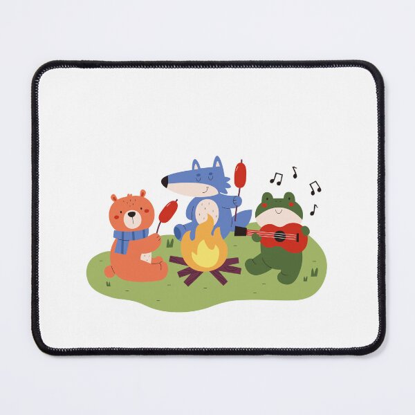 Item preview, Camping Friends Woodland Animals Campfire Adventure Outdoors Nature designed and sold by JonesFlora2025.