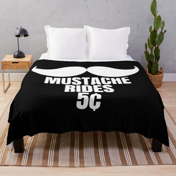 Aperçu de l'œuvre Mustache Rides 5c créée et vendue par Dondonmart.