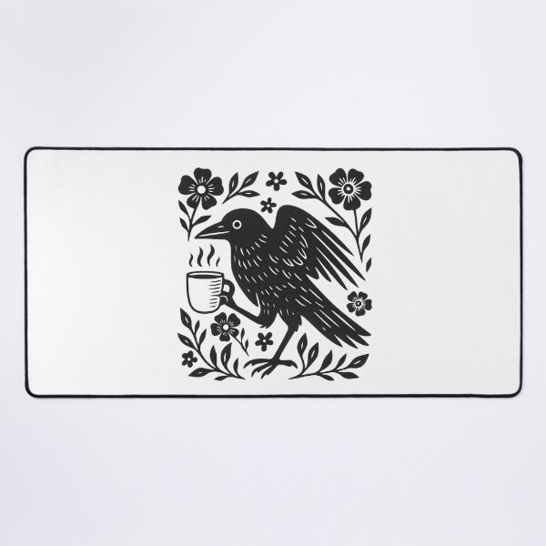 Item preview, Boho Crow Bird Coffee Lover designed and sold by Aureliuszorp.