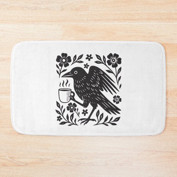 Item preview, Boho Crow Bird Coffee Lover designed and sold by Aureliuszorp.