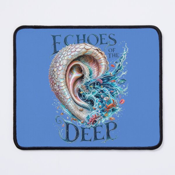 Item preview, Echoes of the Deep – Ocean Ear Surreal Fantasy Marine Art designed and sold by puzzell.