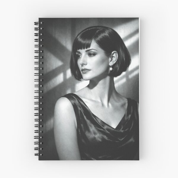 Item preview, Echo of Light – Noir Melancholy Portrait designed and sold by Bela Ambrus.
