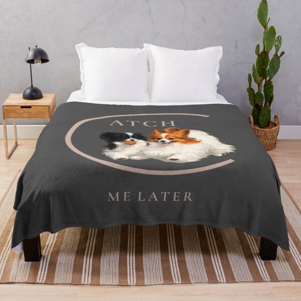 Item preview, Catch Me Later | Papillon Dog Agility & Sports Lover Gift designed and sold by PapillonArtStudio.