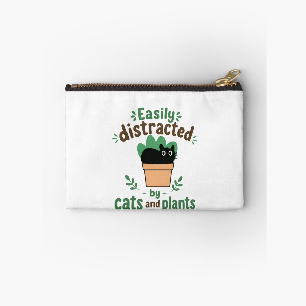 Item preview, Easily Distracted By Cats And Plants Feline Houseplant Lover Gift designed and sold by JonesFlora2025.