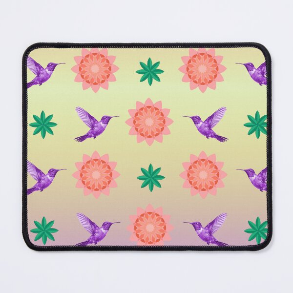Item preview, Vibrant Hummingbird & Floral Pattern for Nature Lovers designed and sold by NatureBuddy.