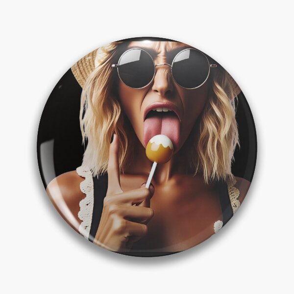 Item preview, Summer Vacation Girl Licking Lollipop designed and sold by Voodoo Store Paranormal Collections.