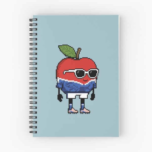 Item preview, Apple Pixel in a Soccer Uniform 5 designed and sold by White Rim Mates.