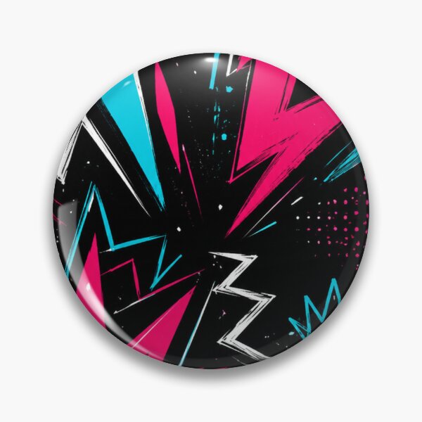 Item preview, Neon Shockwave Burst | Original Abstract Street Pop Art designed and sold by Sticleg.