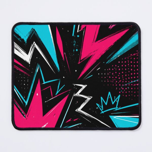 Item preview, Neon Shockwave Burst | Original Abstract Street Pop Art designed and sold by Sticleg.