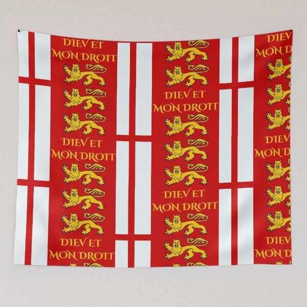 Item preview, The Royal Banner of Medieval England with the motto designed and sold by Provinces de France.