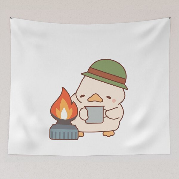 Item preview, Cozy Duck Camping Outdoor Adventure Camper designed and sold by JonesFlora2025.