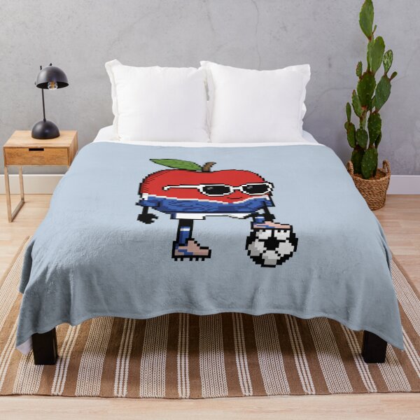 Item preview, Apple Pixel in a Soccer Uniform 7 designed and sold by White Rim Mates.