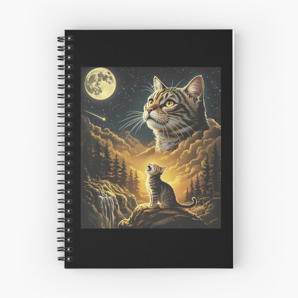 Item preview, Cat Howling to the Moon Vintage Meme designed and sold by Hedoraxe.