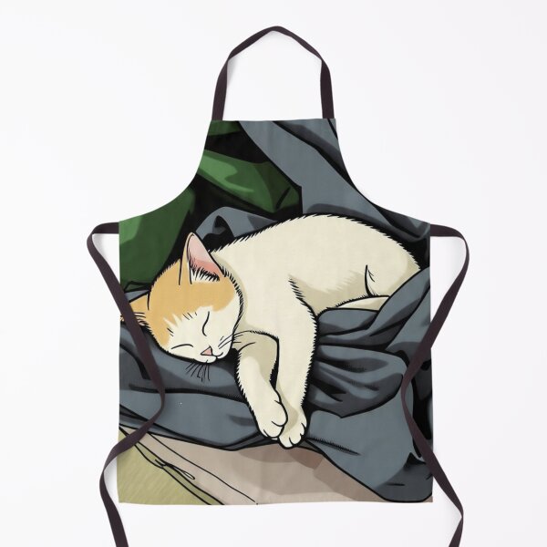 Item preview, Peaceful Sleeping Kitten on Cozy Blanket designed and sold by Itai Doshin.