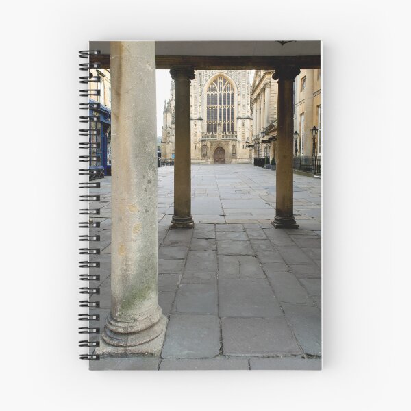 Item preview, Bath Abbey, through the columns of lockdown. designed and sold by JonDelorme.