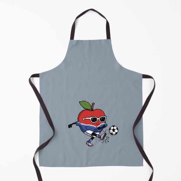 Item preview, Apple Pixel in a Soccer Uniform 8 designed and sold by White Rim Mates.