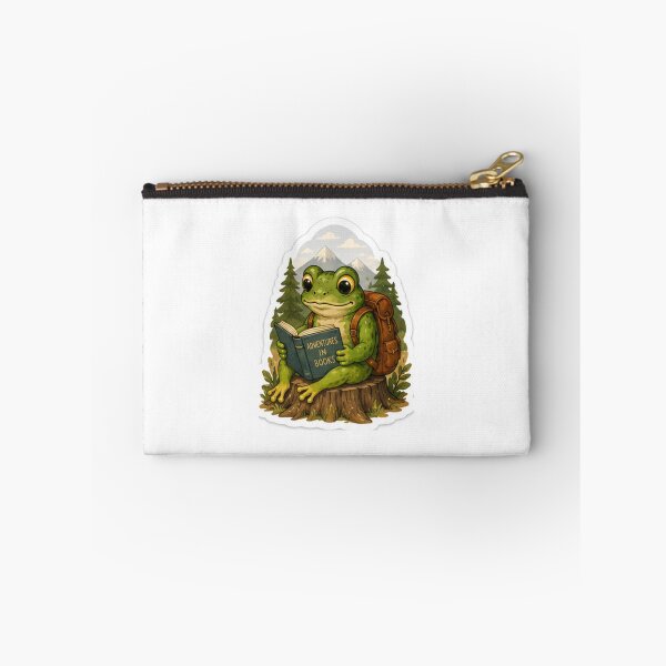 Item preview, Adventures In Books Reading Frog designed and sold by AtlasPixel.