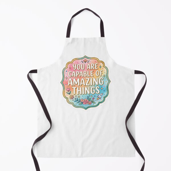 Item preview, YOU ARE CAPABLE OF AMAZING THINGS designed and sold by The Sticker Treasury.