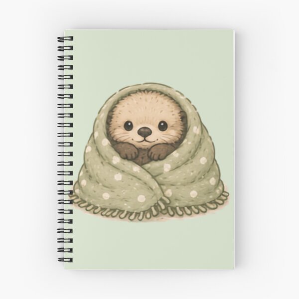 Item preview, Blanket Burrito Sea Otter Pup designed and sold by MellowMunchkins.