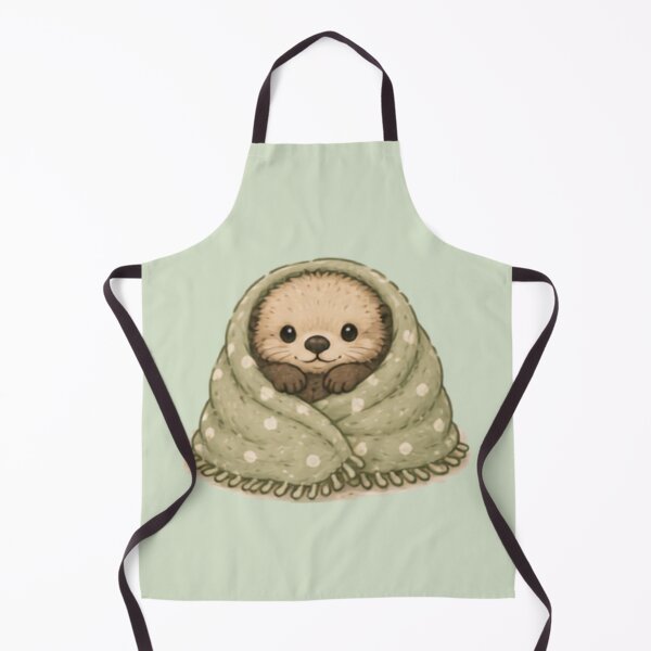 Item preview, Blanket Burrito Sea Otter Pup designed and sold by MellowMunchkins.