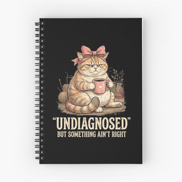 Item preview, Grumpy Cat Undiagnosed But Something Ain't Right designed and sold by dudelinart.